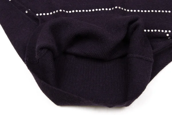 SONIA RYKIEL Blend Wool Beaded knit K-170664_011