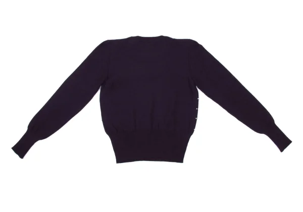 SONIA RYKIEL Blend Wool Beaded knit K-170664_012