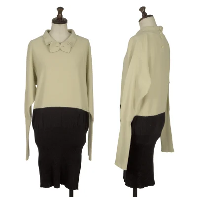 SONIA RYKIEL Ribbon Neck Knit Tunic