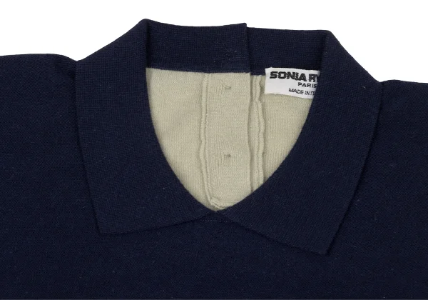 SONIA RYKIEL Bi-Color Waist Strap Knit Top K-170668_004