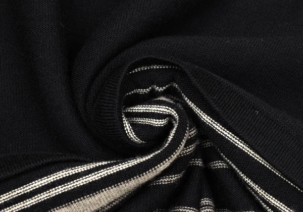 INSCRIPTION RYKIEL Wool Stripe Layered Knit Sweater K-170669_011