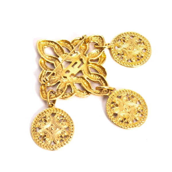 SONIA RYKIEL Coin Charm Brooch K-170671_004