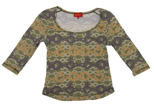 Vivienne Westwood Red Label Printed 3/4 Sleeves T Shirt K-170673_002