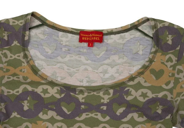 Vivienne Westwood Red Label Printed 3/4 Sleeves T Shirt K-170673_006