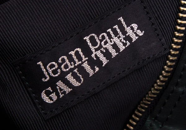 Jean Paul GAULTIER Shiny Belted Shoulder Bag K-170676_012