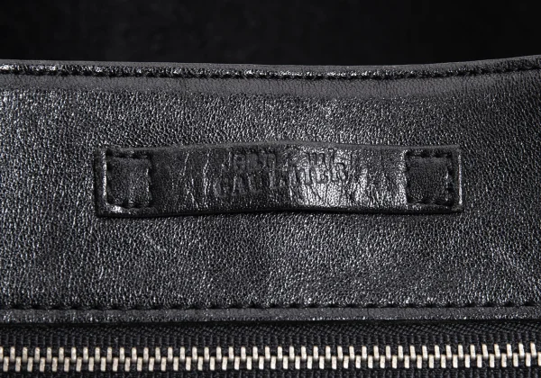 Jean Paul GAULTIER Embroidery Cutting Leather Tote Bag K-170677_006