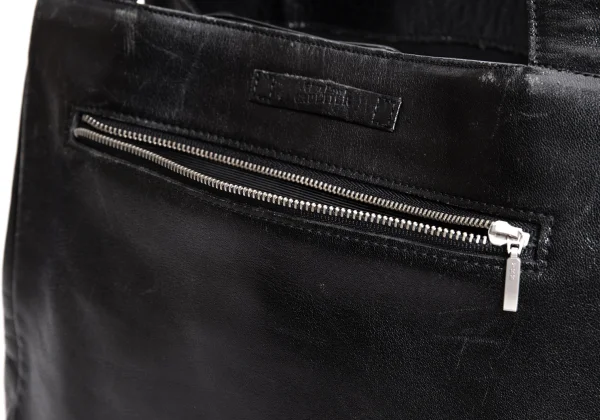 Jean Paul GAULTIER Embroidery Cutting Leather Tote Bag K-170677_007