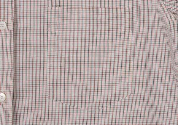 MARGARET HOWELL Cotton Check Round Collar Shirt K-170680_007