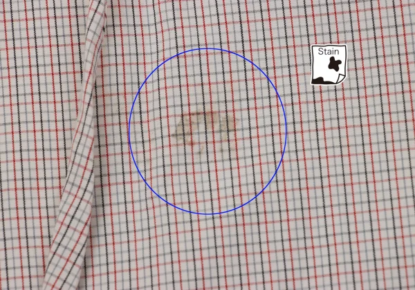 MARGARET HOWELL Cotton Check Round Collar Shirt K-170680_014