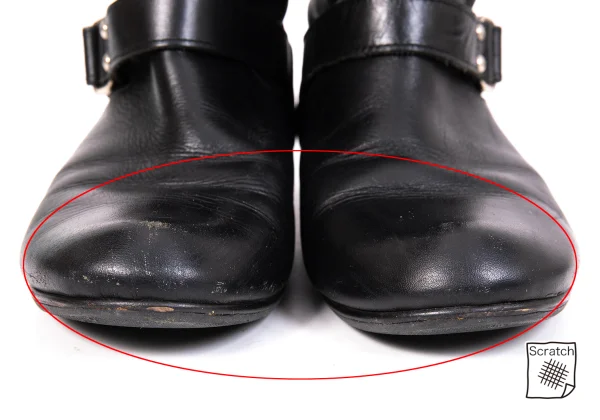 Y's Double Belted Leather Boots K-170690_004