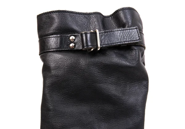 Y's Double Belted Leather Boots K-170690_008