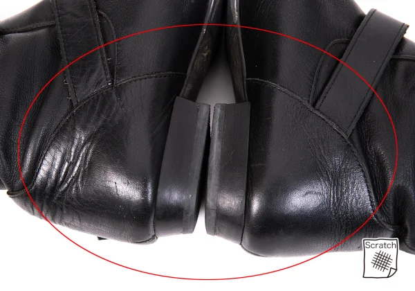Y's Double Belted Leather Boots K-170690_011