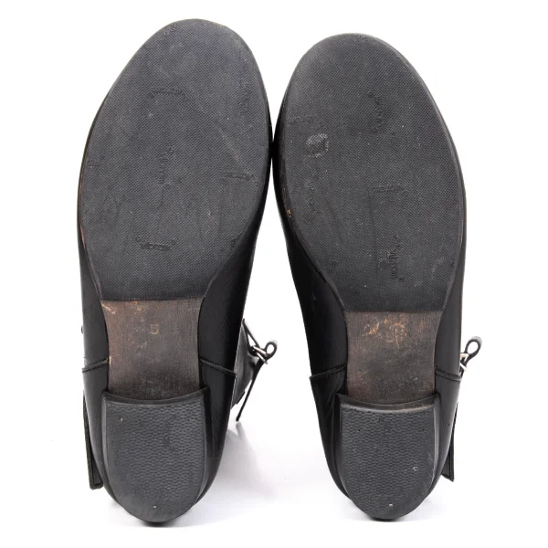 Y's Double Belted Leather Boots K-170690_014