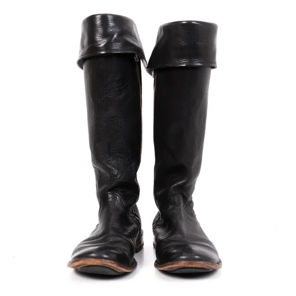 Y's Side Zip Leather Boots K-170691_002