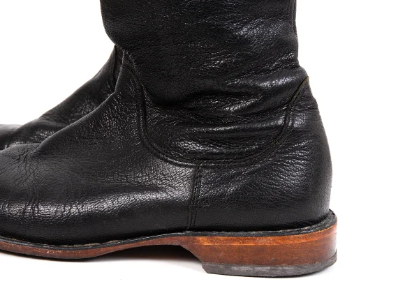 Y's Side Zip Leather Boots K-170691_007