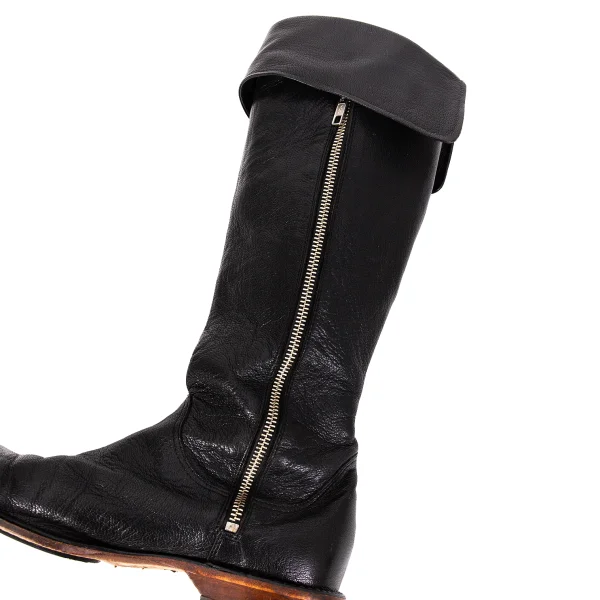 Y's Side Zip Leather Boots K-170691_009