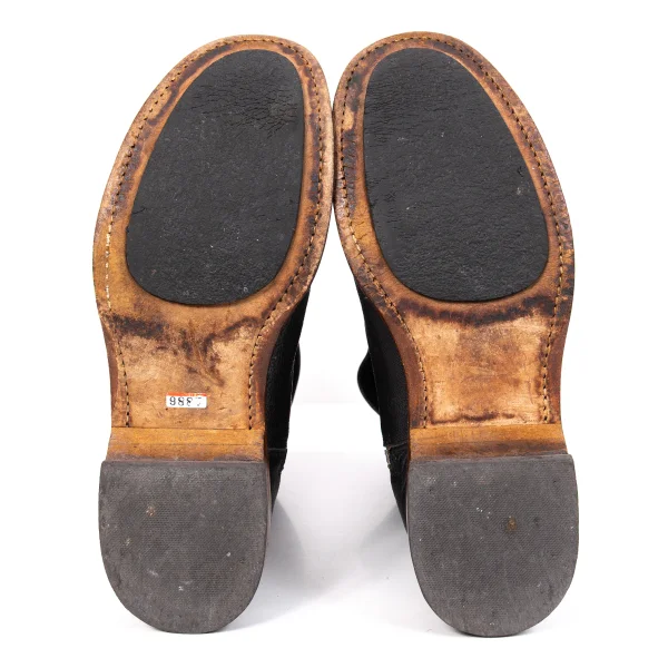 Y's Side Zip Leather Boots K-170691_014