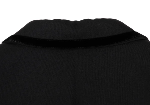 tricot COMME des GARCONS Velour Piping Wool Bijou Button Jacket K-170692_014