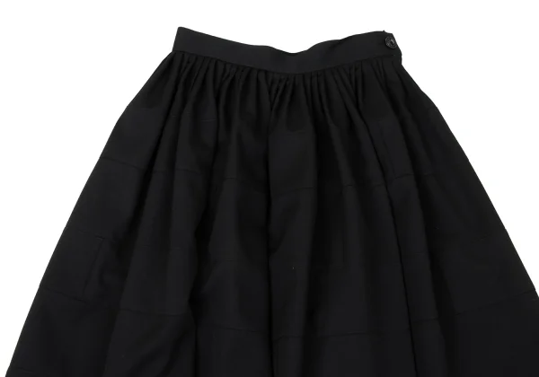 tricot COMME des GARCONS Wool Switching Bijou Button Skirt K-170693_003