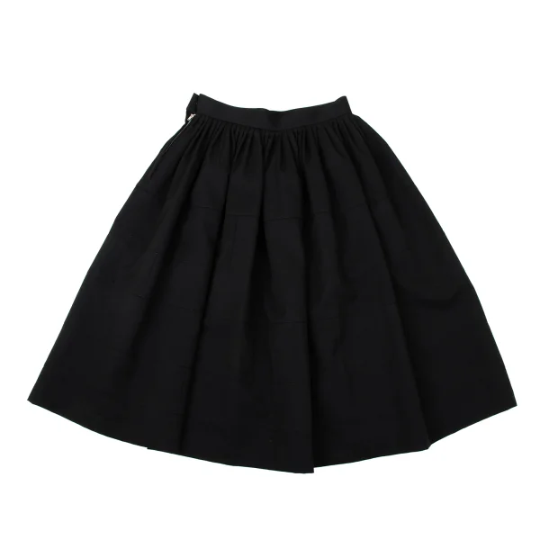 tricot COMME des GARCONS Wool Switching Bijou Button Skirt K-170693_010