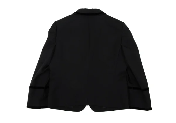 tricot COMME des GARCONS Wool Bijou Button Jacket & Skirt K-170694_007