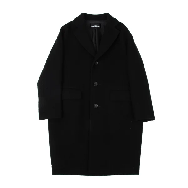 tricot COMME des GARCONS Mossa Wool Off-shoulder Coat K-170695_002