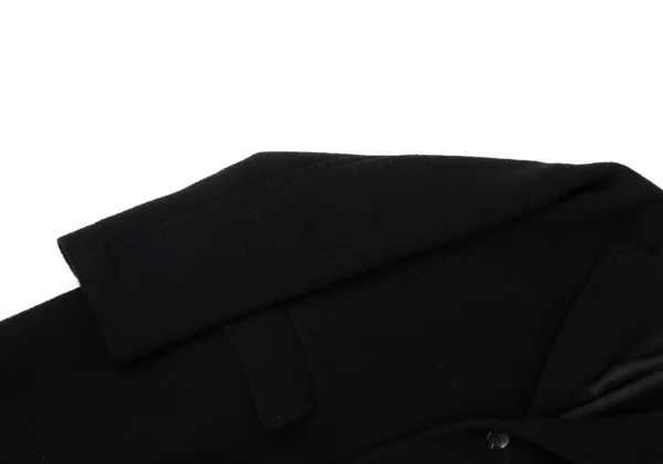 tricot COMME des GARCONS Mossa Wool Off-shoulder Coat K-170695_005