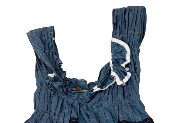tricot COMME des GARCONS Lame Pleats Sleeveless Dress K-170696_004