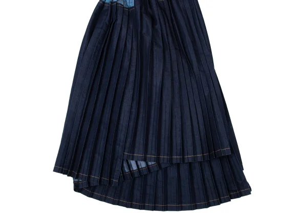 tricot COMME des GARCONS Lame Pleats Sleeveless Dress K-170696_005
