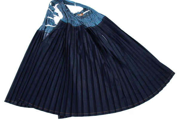 tricot COMME des GARCONS Lame Pleats Sleeveless Dress K-170696_006
