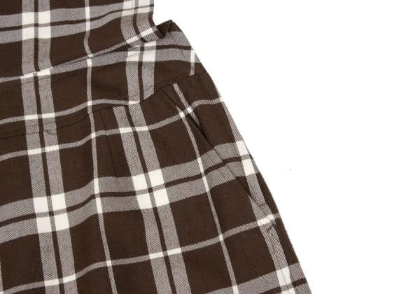 tricot COMME des GARCONS Wool Checker Halter Neck Dress K-170698_010