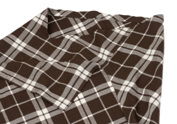 tricot COMME des GARCONS Wool Checker Halter Neck Dress K-170698_014