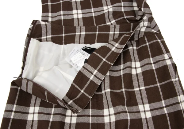 tricot COMME des GARCONS Wool Checker Halter Neck Dress K-170698_015