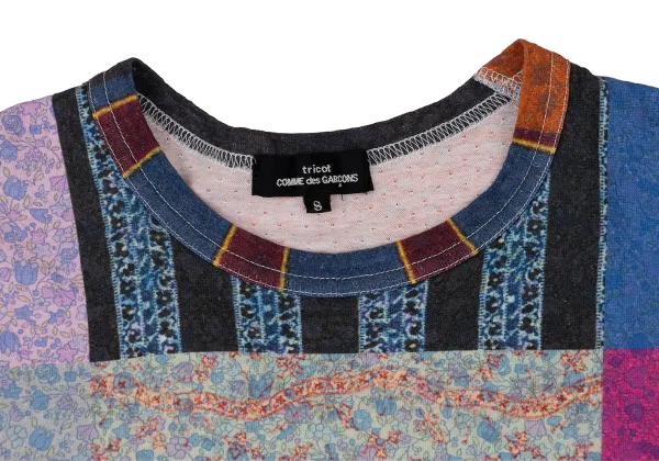 tricot COMME des GARCONS Multi Printed T Shirt K-170702_003