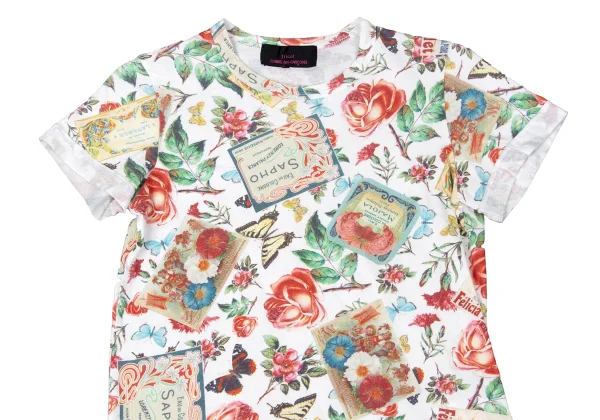 tricot COMME des GARCONS tricot Special Floral Printed T Shirt K-170703_002