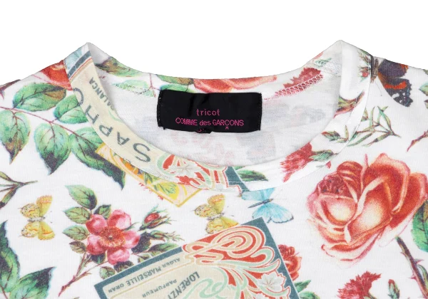 tricot COMME des GARCONS tricot Special Floral Printed T Shirt K-170703_003