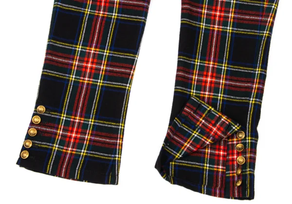 tricot COMME des GARCONS Check Cropped Pants K-170704_008