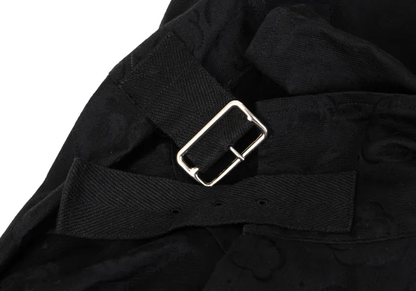 tricot COMME des GARCONS Jacquard Drape Wrap Skirt K-170705_005