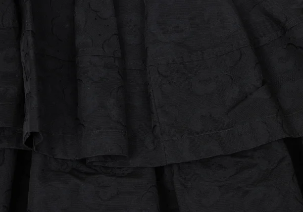 tricot COMME des GARCONS Jacquard Drape Wrap Skirt K-170705_007