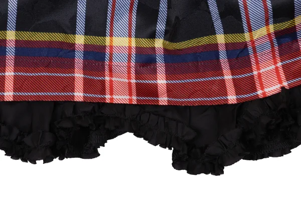 tricot COMME des GARCONS Fur Pocket Check Skirt K-170708_008