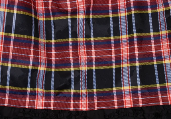 tricot COMME des GARCONS Fur Pocket Check Skirt K-170708_011