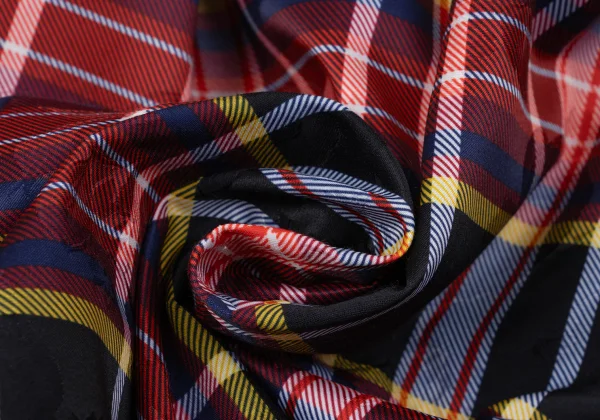tricot COMME des GARCONS Fur Pocket Check Skirt K-170708_012