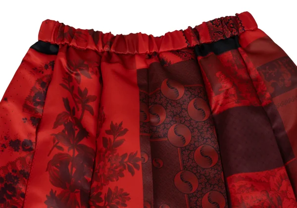 tricot COMME des GARCONS Multi Printed Pleats Skirt K-170709_004