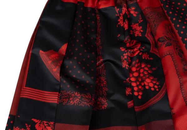 tricot COMME des GARCONS Multi Printed Pleats Skirt K-170709_009