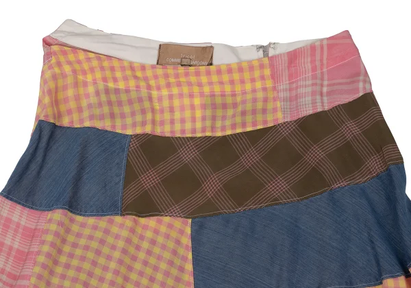tricot COMME des GARCONS Patchwork Flare Skirt K-170710_004