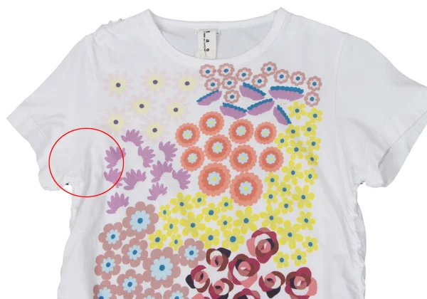 tao COMME des GARCONS Floral Print Puckering T Shirt K-170713_002