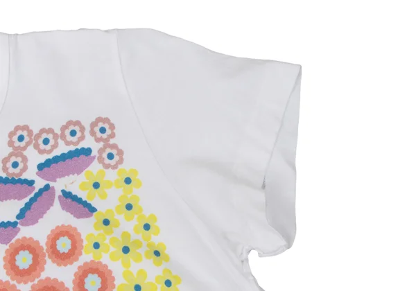 tao COMME des GARCONS Floral Print Puckering T Shirt K-170713_005