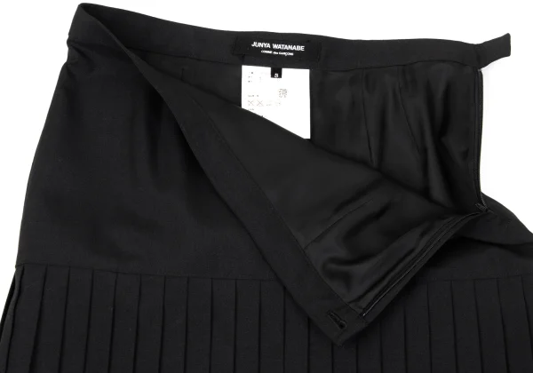 JUNYA WATANABE COMME des GARCONS Wool Poly Pleats Skirt K-170715_006