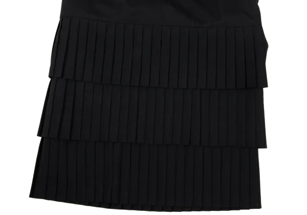 JUNYA WATANABE COMME des GARCONS Wool Poly Pleats Skirt K-170715_007