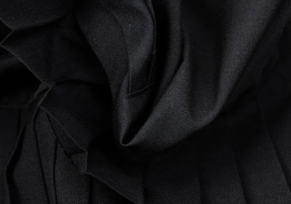 JUNYA WATANABE COMME des GARCONS Wool Poly Pleats Skirt K-170715_011